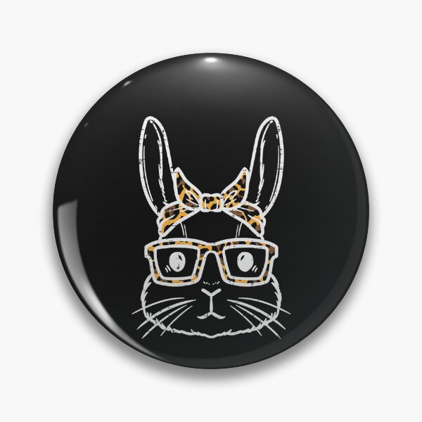 Item preview, Bunny Rabbit Leopard Bandana Glasses designed and sold by farhoodi2200.