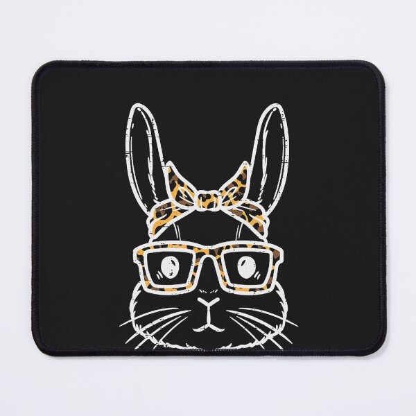 Item preview, Bunny Rabbit Leopard Bandana Glasses designed and sold by farhoodi2200.
