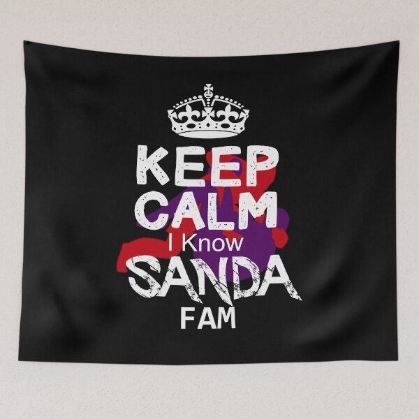 Item preview, Keep calm I Know Sanda Fam designed and sold by MartialArtsNerd.