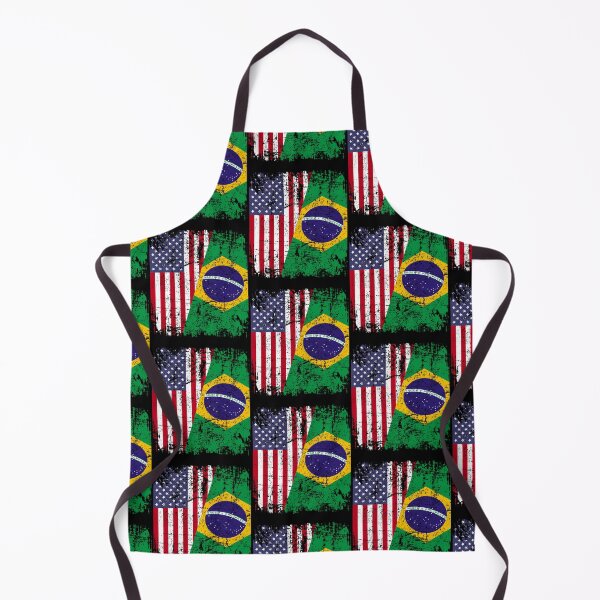Item preview, Brazilian Roots Half American Flag Brazil designed and sold by DomenicoBarone.