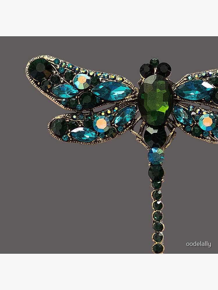 Artwork view, Jewellery Dragonfly magic designed and sold by oodelally