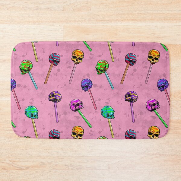 Item preview, Lollipop Skulls Pattern designed and sold by NadyaOrangeKiss.