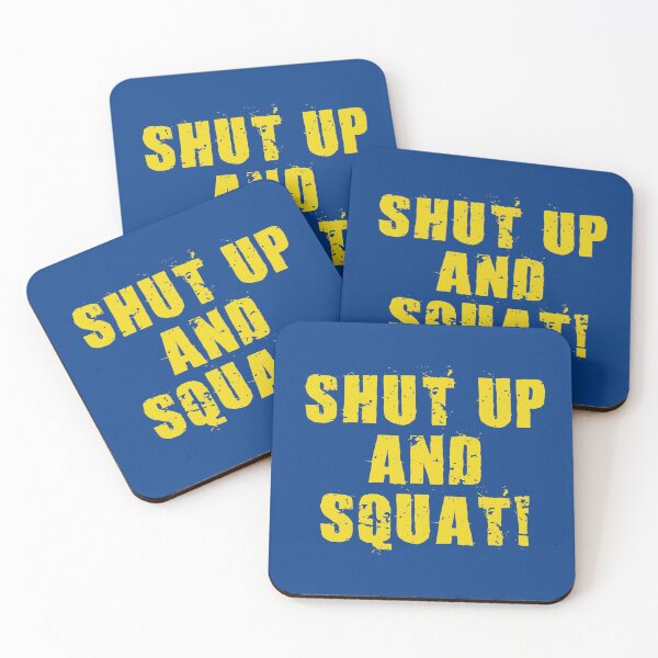 Item preview, Shut up and Squat! designed and sold by VicFreedomind.