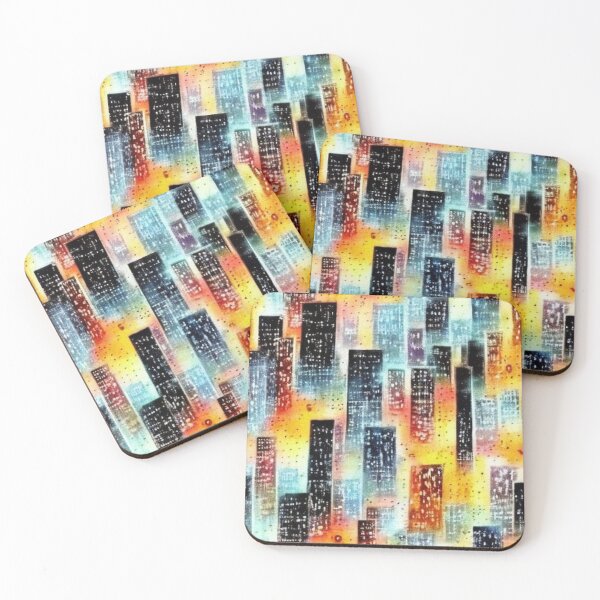Item preview, Sunrise in the metropolis designed and sold by rommir.