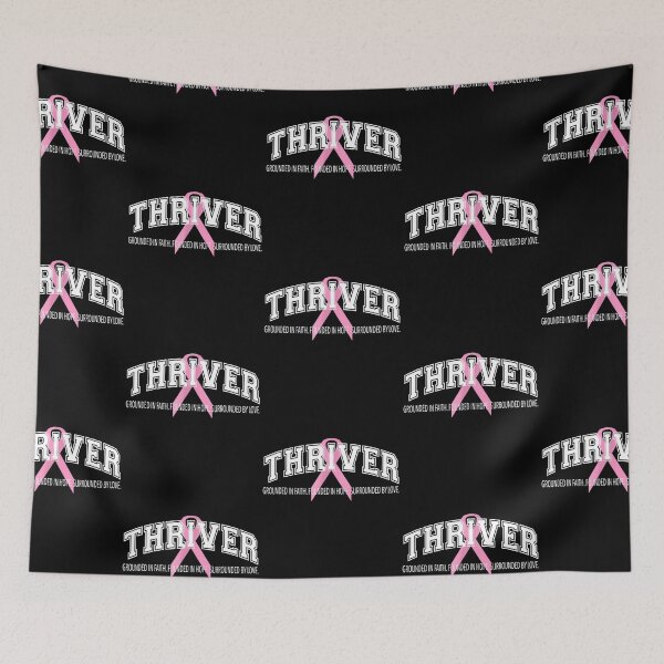 Item preview, Breast Cancer Awareness Thriver Faith Hope Love Gift designed and sold by DomenicoBarone.