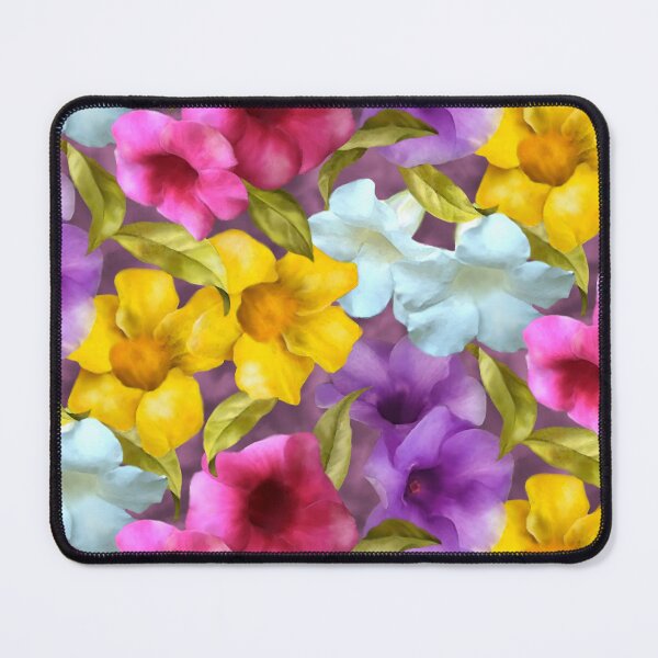 Item preview, Colorful Alamanda Seamless Repeated Pattern Design designed and sold by Tina Veenstra.