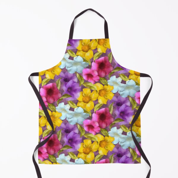 Item preview, Colorful Alamanda Seamless Repeated Pattern Design designed and sold by Tina Veenstra.