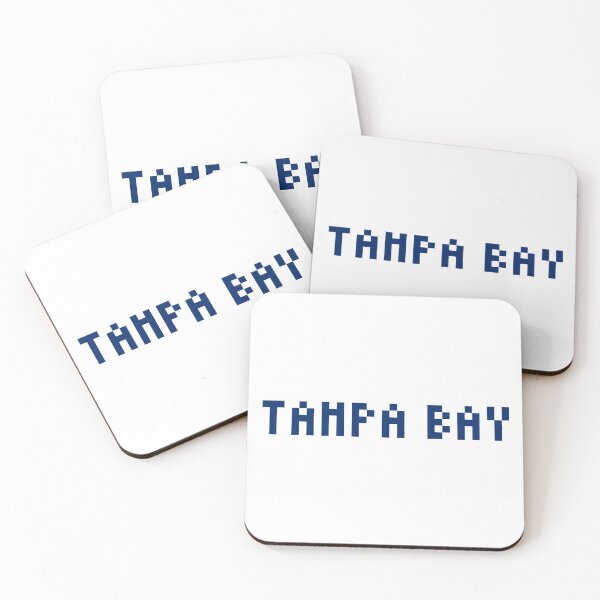 Item preview, Pixel NHL Tampa Bay in Away Colors designed and sold by gkillerb.