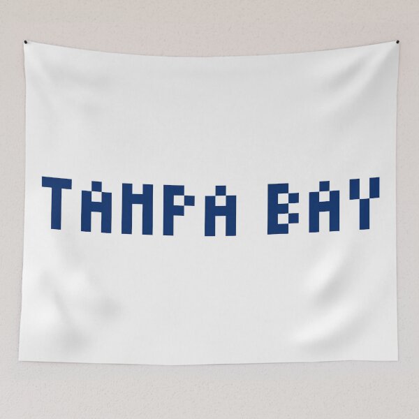 Item preview, Pixel NHL Tampa Bay in Away Colors designed and sold by gkillerb.