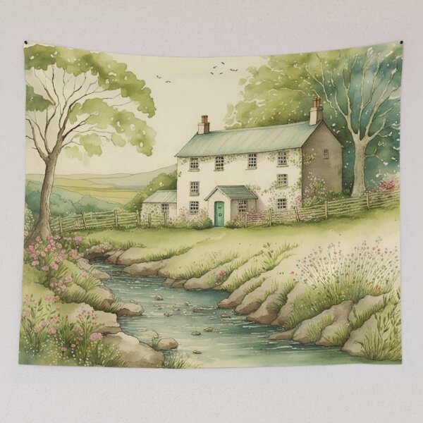 Item preview, River Cottage designed and sold by NattyCorvus.