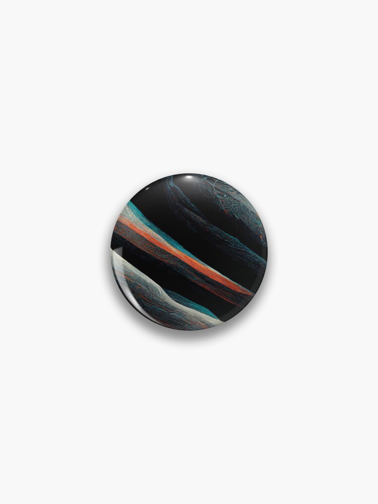 Thumbnail 1 of 3, Pin, abstract geometric pattern designed and sold by luc1.