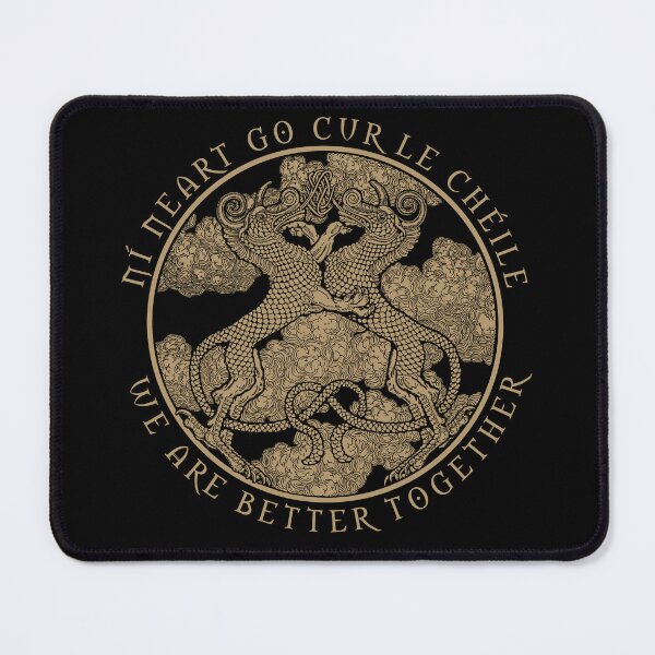 Item preview, We Are Better Together, Traditional Celtic, Gaelic Proverb, Celtic Gift, Ní Neart Go Cur Le Chéile designed and sold by Proverbial Wisdom Design.