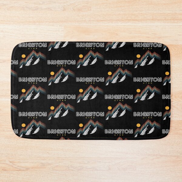Item preview, Brighton Utah Usa Ski Resort 1980s Retro designed and sold by DomenicoBarone.