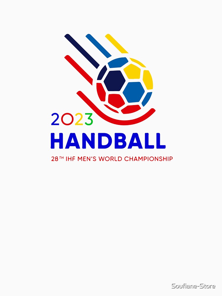Handball Championships 2023 , Poland & Sweden  Sticker for Sale by  Soufiane-Store