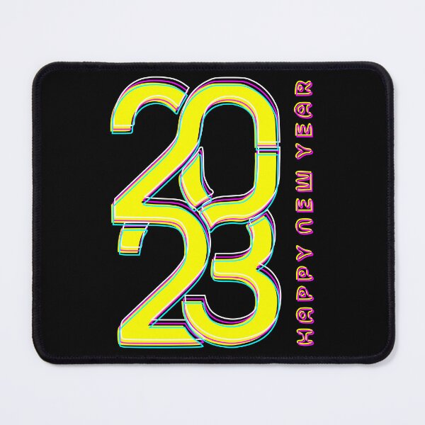 Item preview, Hello 2023 Happy New Year-colorful line art design designed and sold by ismdesigner.
