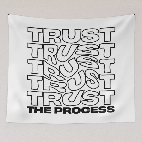 Item preview, trust the process designed and sold by opeezy.