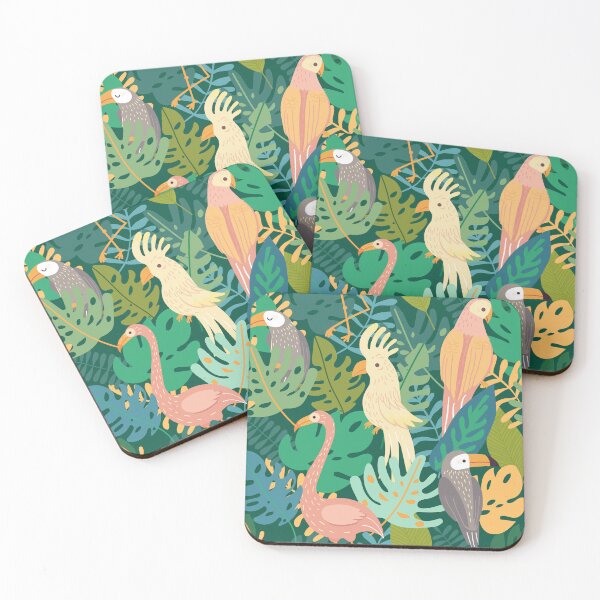 Item preview, Everybirdy Golder Birds Pattern 9 designed and sold by FLOWER--ART.