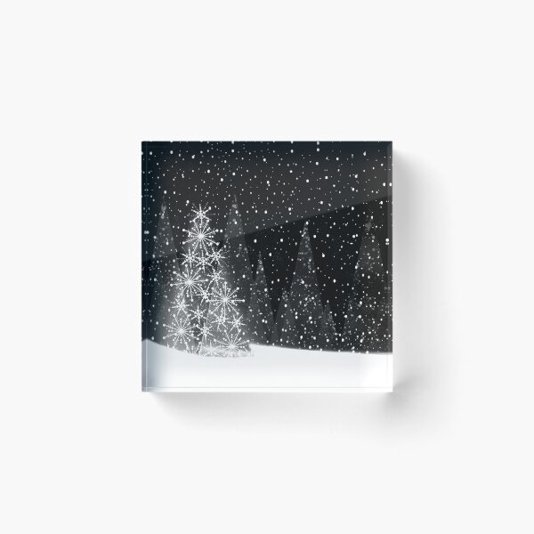 Item preview, Elegant Black and White Christmas Trees Holiday Pattern designed and sold by oursunnycdays.