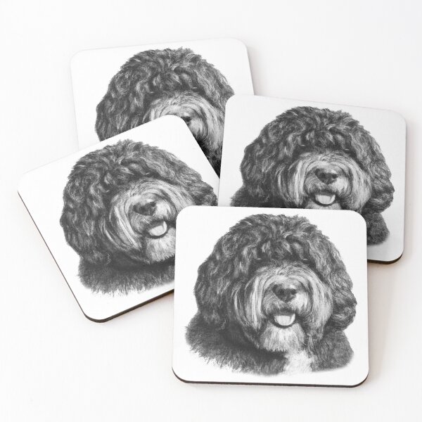 Item preview, Bernedoodle Drawing | Beautiful Dog Art designed and sold by Portraits of Dogs.