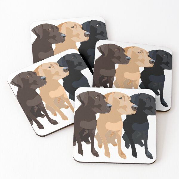 Item preview, Dogs - Labrador Retrievers, Black Lab, Chocolate Lab, Golden Lab  designed and sold by CupricDesignCo.