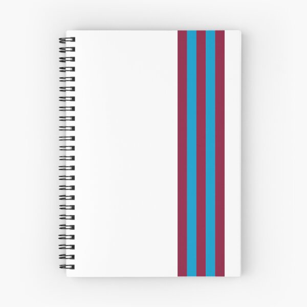 Item preview, Claret and Blue Mod Racing Stripes fashion design designed and sold by ModSupporters.