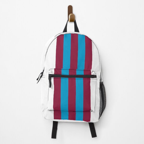 Item preview, Claret and Blue Mod Racing Stripes fashion design designed and sold by ModSupporters.