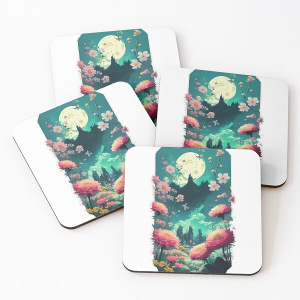 Item preview, Moonlit Wildflowers designed and sold by Dicoart.