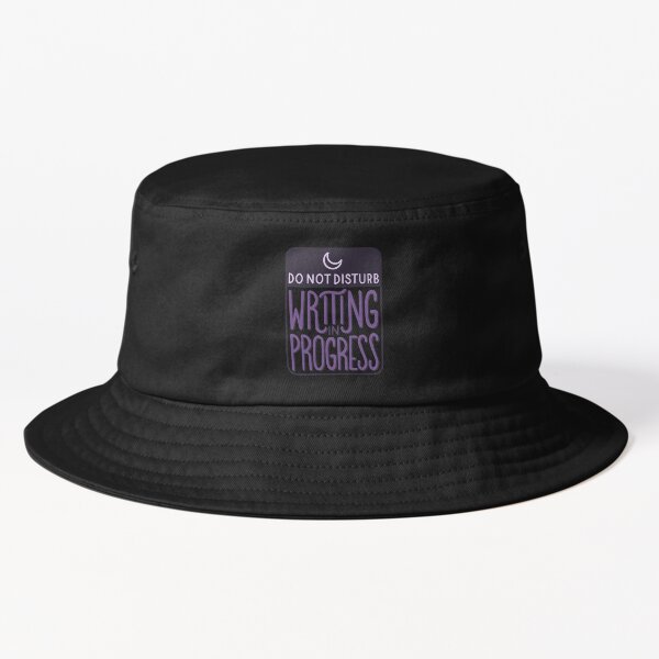 Writing in Progress Bucket Hat
