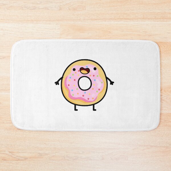 Item preview, Kawaii Pink Sprinkled Donut designed and sold by kawaiilife.