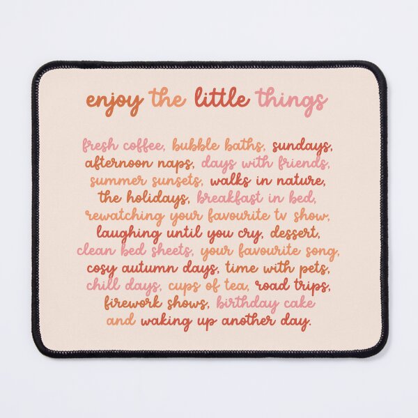 Item preview, Enjoy The Little Things In Life designed and sold by bykirstco.