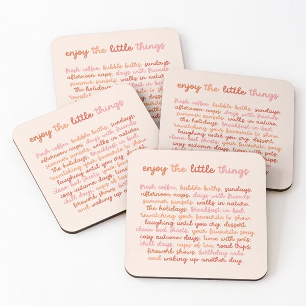 Item preview, Enjoy The Little Things In Life designed and sold by bykirstco.