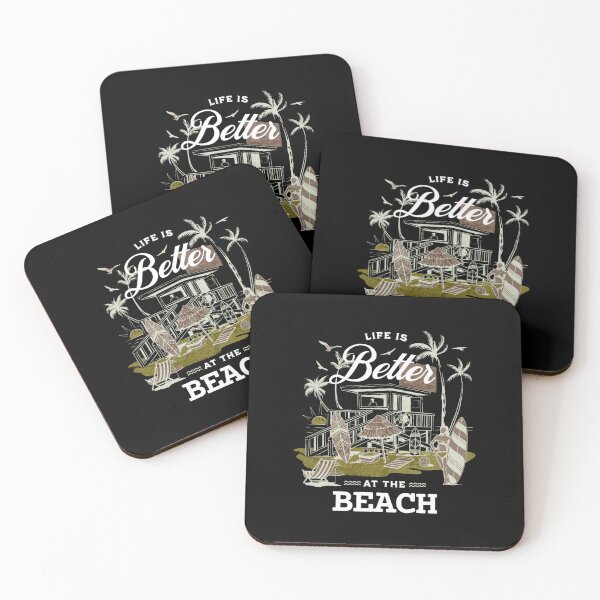 Item preview, Life is better at the beach designed and sold by Zeetube.