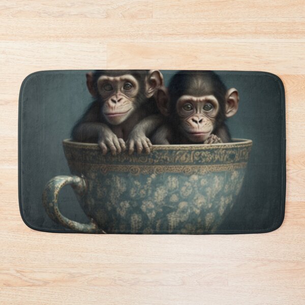 Item preview, Chimps in Teacups: The Only Way for Your Furry Friend to Relax and Look Cool" designed and sold by rdreubss7.