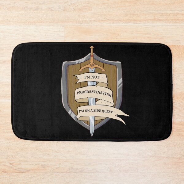 Item preview, I'm Not Procrastinating I'm On A Side Quest designed and sold by Novelty-Shirts.