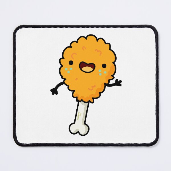 Item preview, Kawaii Fried Chicken Drumstick designed and sold by kawaiilife.
