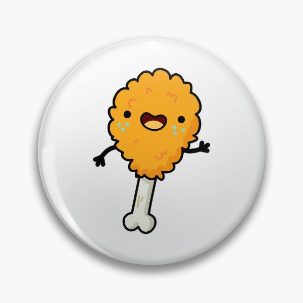 Item preview, Kawaii Fried Chicken Drumstick designed and sold by kawaiilife.