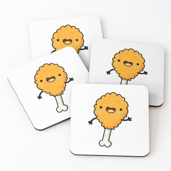 Item preview, Kawaii Fried Chicken Drumstick designed and sold by kawaiilife.