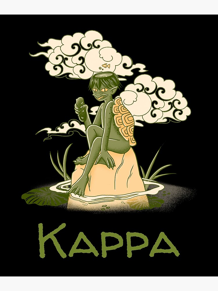 Kappa Japanese Folklore" for Sale by Emmanuel101 Redbubble