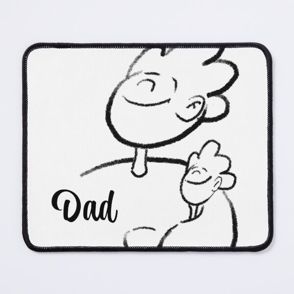 Item preview, Father and son illustration designed and sold by U-WESTDESIGN.