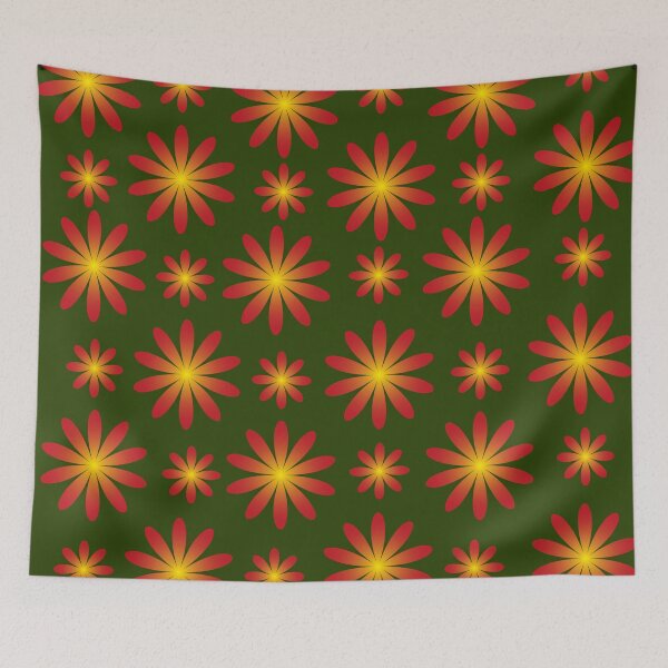 Item preview, Flor margarida vermelha designed and sold by GirlaineSQ.
