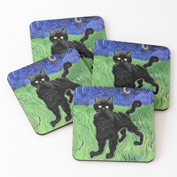 Item preview, Cat Van Gogh Style #19 designed and sold by cardia1991.