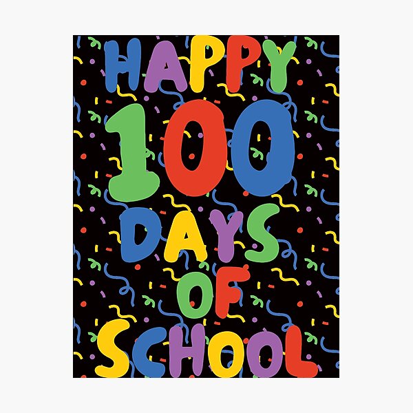 Item preview, Happy 100 Days Of School designed and sold by Jalib.
