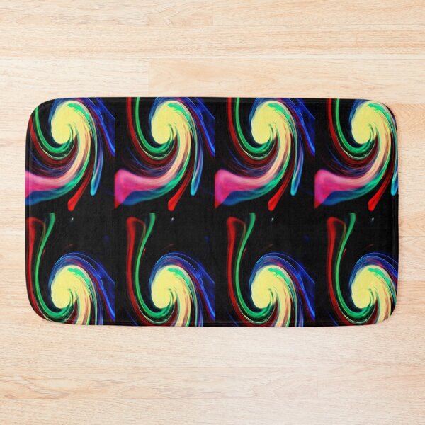 Item preview, The bright and bold colour palette of a firework swirling  designed and sold by Paws and Ink Art.