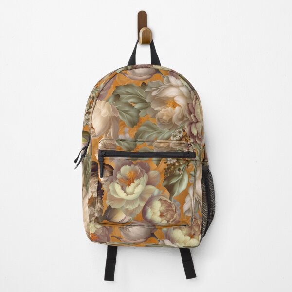 Item preview, Baroque Hand Painted Vintage Flower Botanical Garden Gold Nightgarden designed and sold by UtArt.