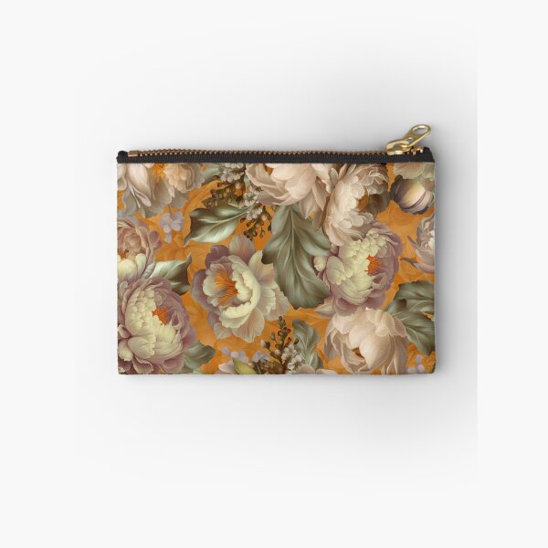 Item preview, Baroque Hand Painted Vintage Flower Botanical Garden Gold Nightgarden designed and sold by UtArt.