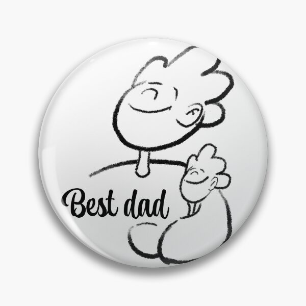 Item preview, Best father and son illustration designed and sold by U-WESTDESIGN.