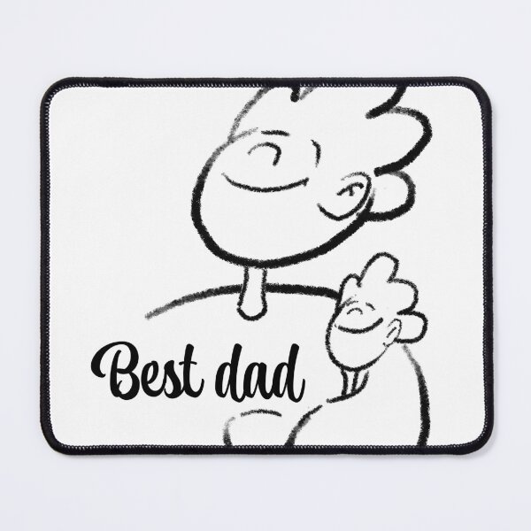 Item preview, Best father and son illustration designed and sold by U-WESTDESIGN.