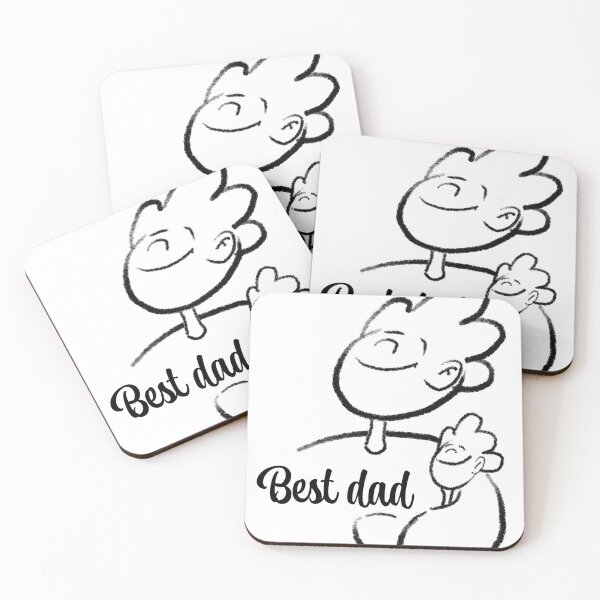 Item preview, Best father and son illustration designed and sold by U-WESTDESIGN.