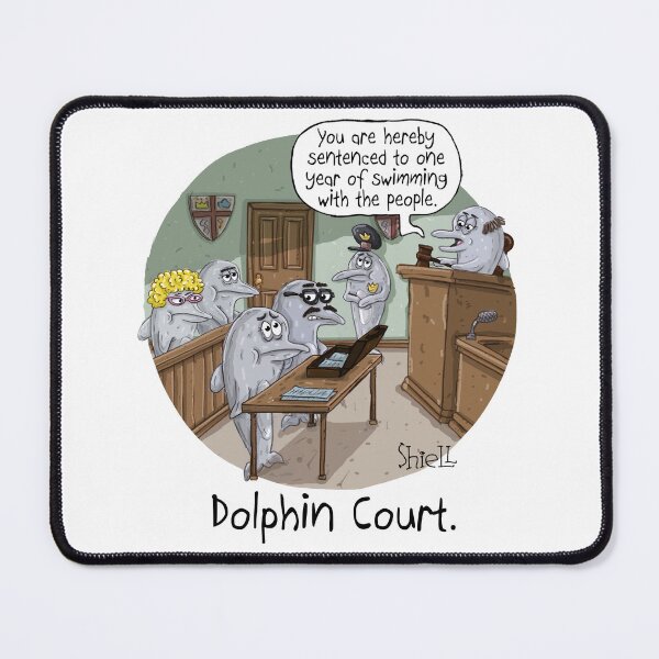 Item preview, Court for Dolphins designed and sold by wanderingmelon.
