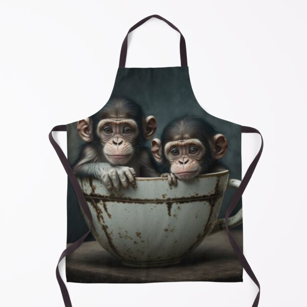 Item preview, "Chimps in Teacups: The Only Way to Enjoy Tea and Look Stylish" designed and sold by rdreubss7.